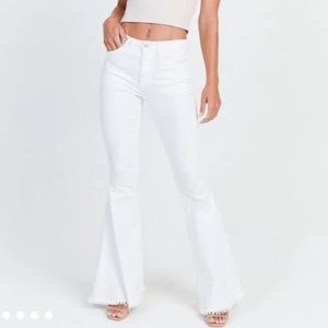 Altar’s State White Flare Jeans